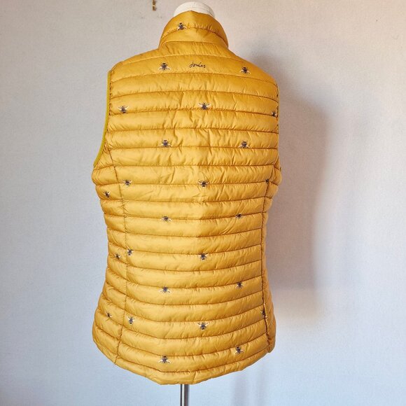 JOULES Goldbee Snug Gilet Puffer Vest Water Resistant Packable Pocket - Picture 6 of 13